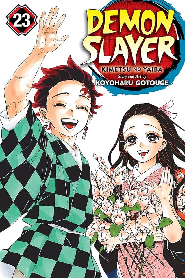 כריכת DEMON SLAYER כרך 23