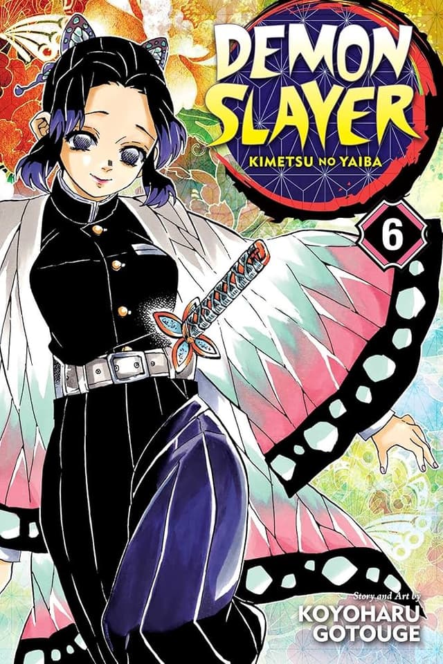 כריכת DEMON SLAYER כרך 6