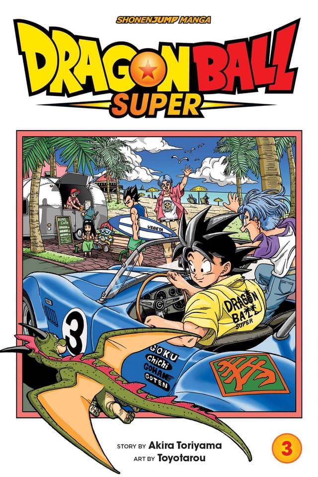 DRAGON BALL SUPER Vol. 3 cover