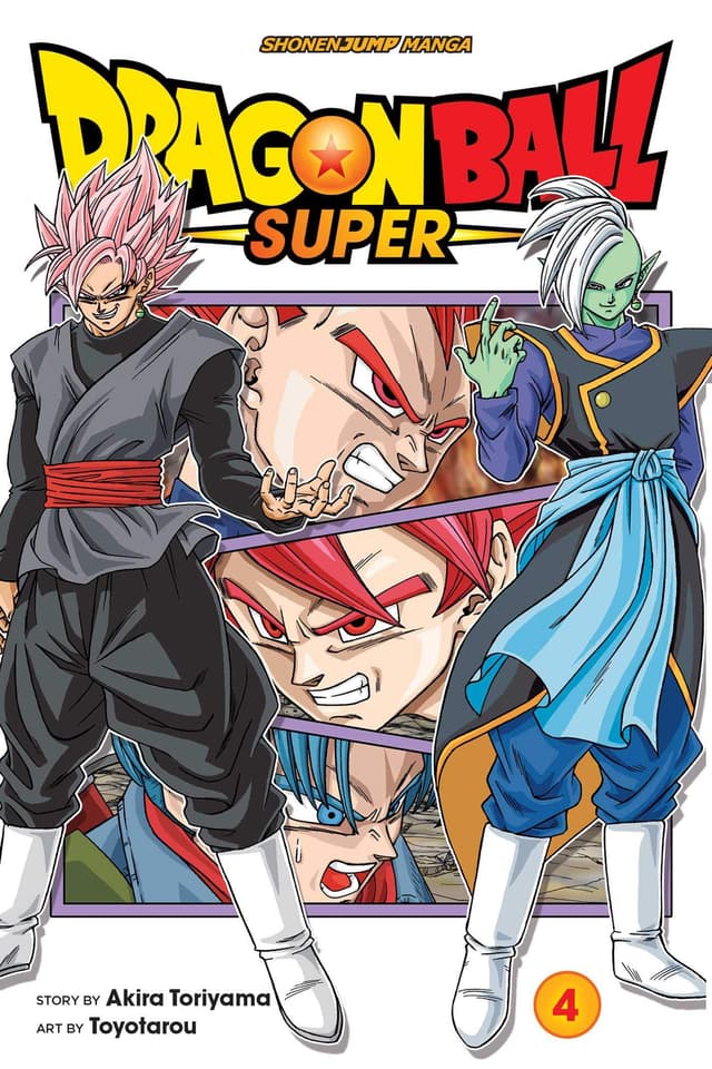 DRAGON BALL SUPER Vol. 4 cover