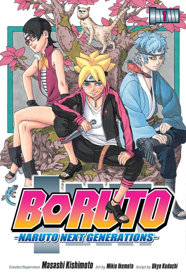 BORUTO: NARUTO NEXT GENERATIONS Vol. 1 cover