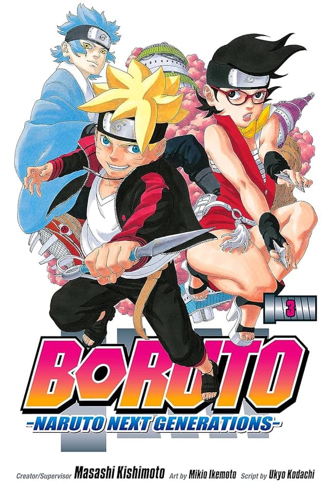 BORUTO: NARUTO NEXT GENERATIONS Vol. 3 cover