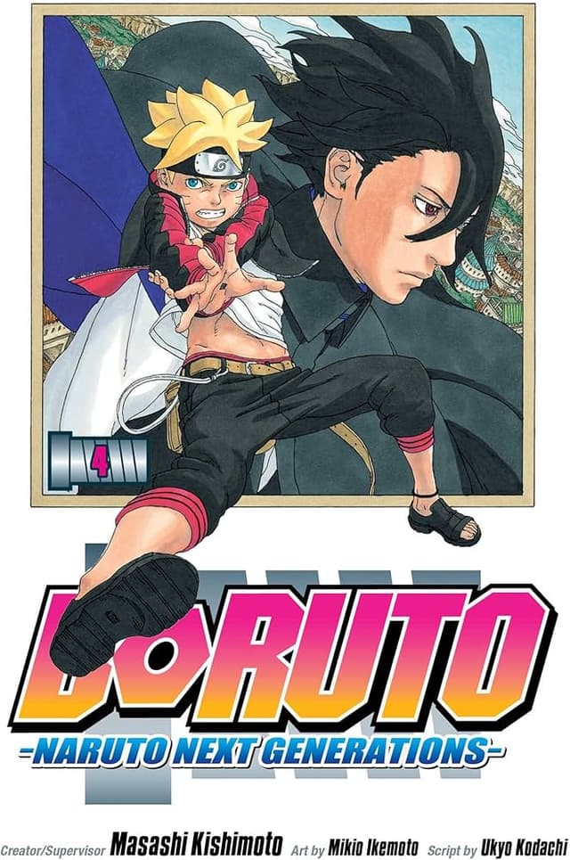 BORUTO: NARUTO NEXT GENERATIONS Vol. 4 cover