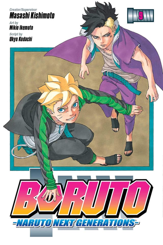 BORUTO: NARUTO NEXT GENERATIONS Vol. 9 cover