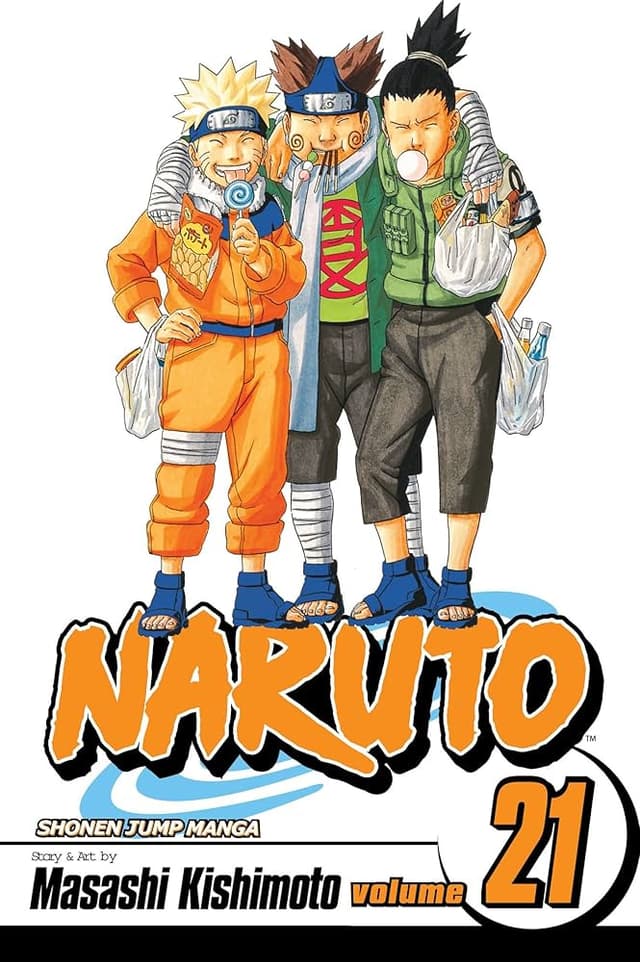 NARUTO Vol. 21 cover