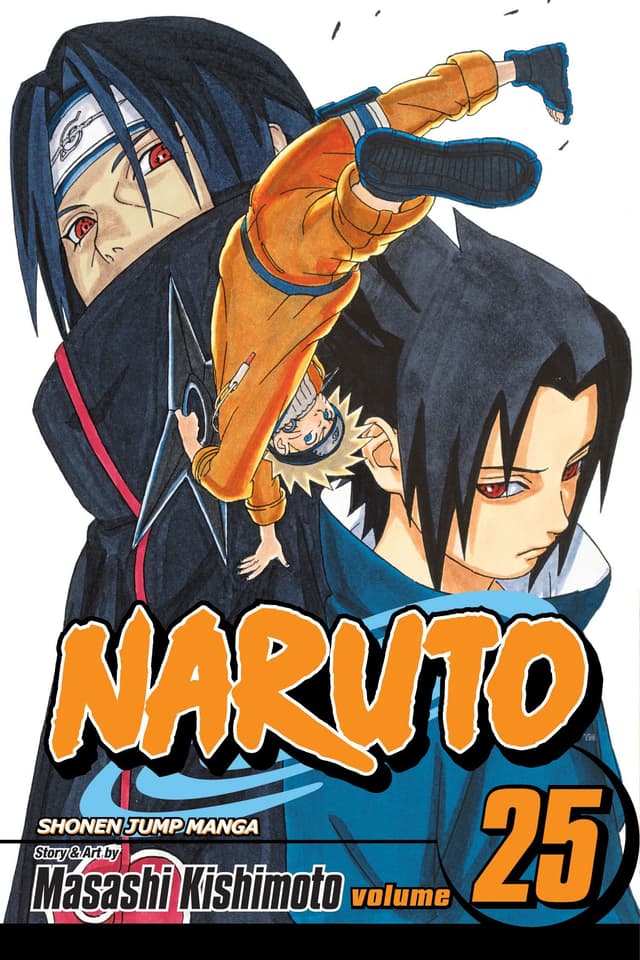 NARUTO Vol. 25 cover
