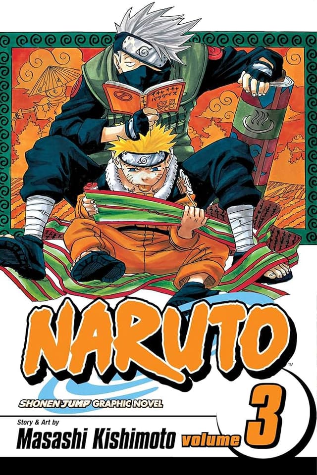 NARUTO Vol. 3 cover