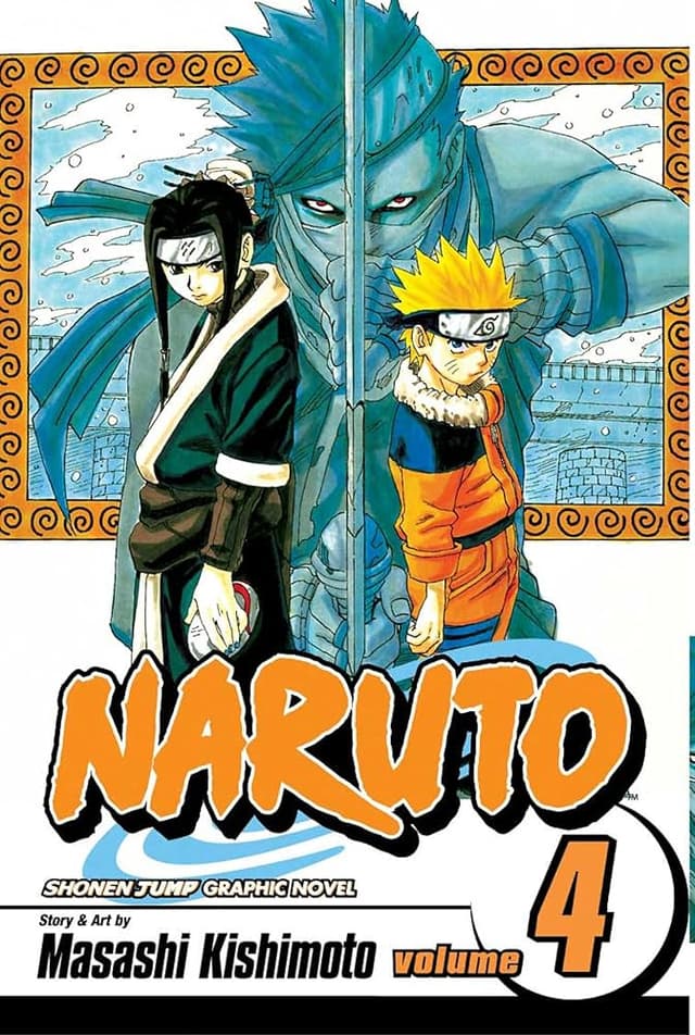 NARUTO Vol. 4 cover
