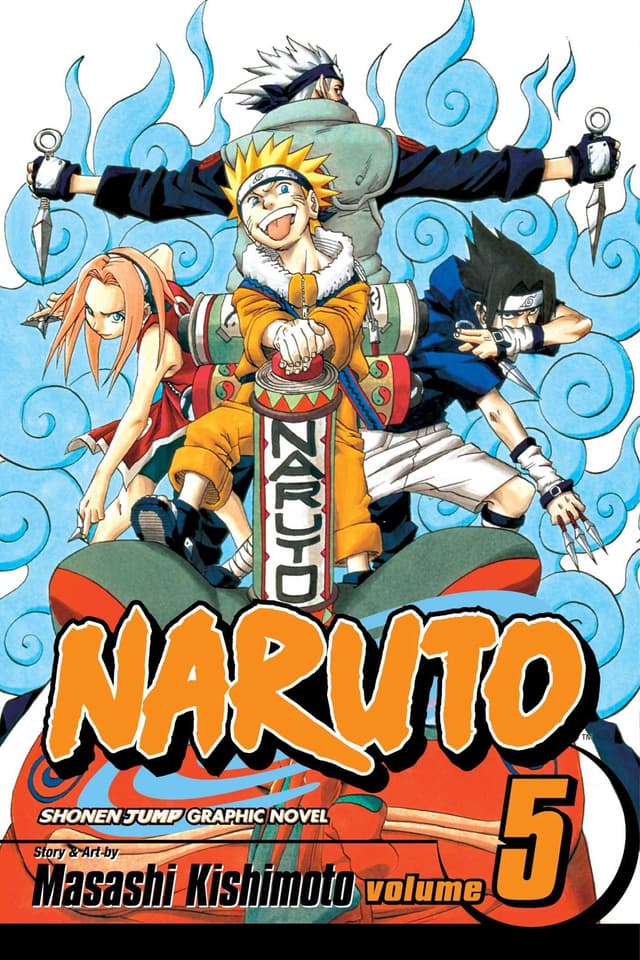 NARUTO Vol. 5 cover