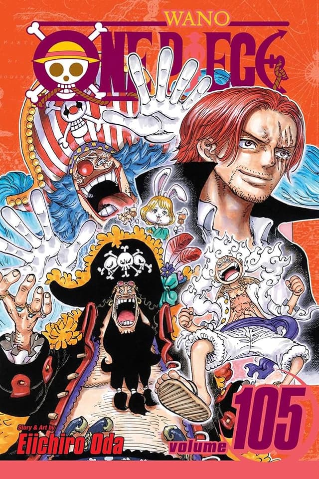 כריכת ONE PIECE כרך 105
