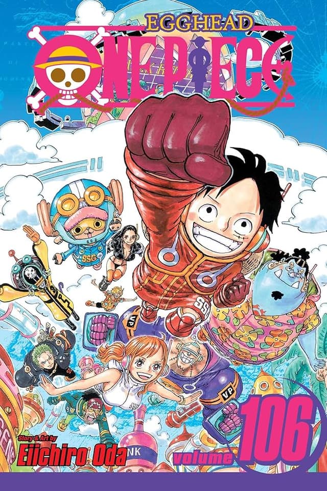 כריכת ONE PIECE כרך 106