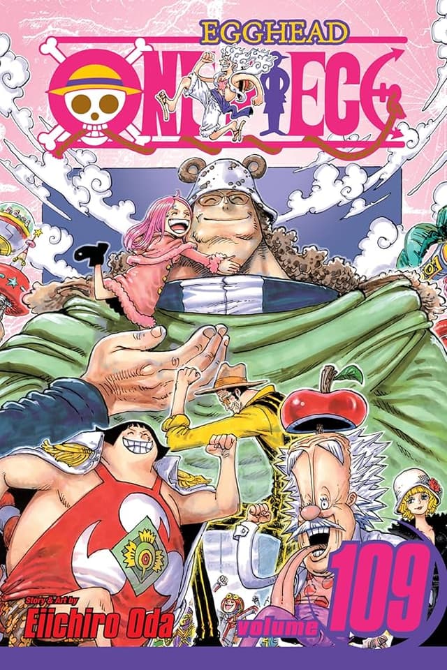 כריכת ONE PIECE כרך 109