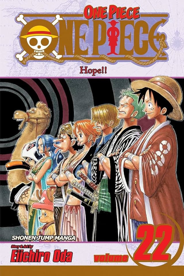 כריכת ONE PIECE כרך 22