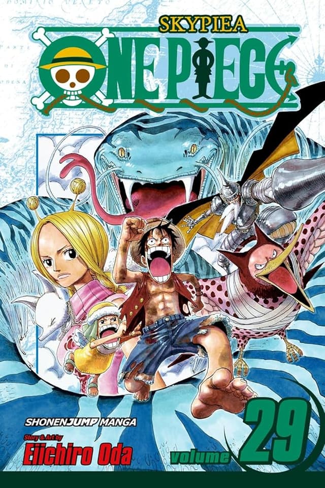 כריכת ONE PIECE כרך 29