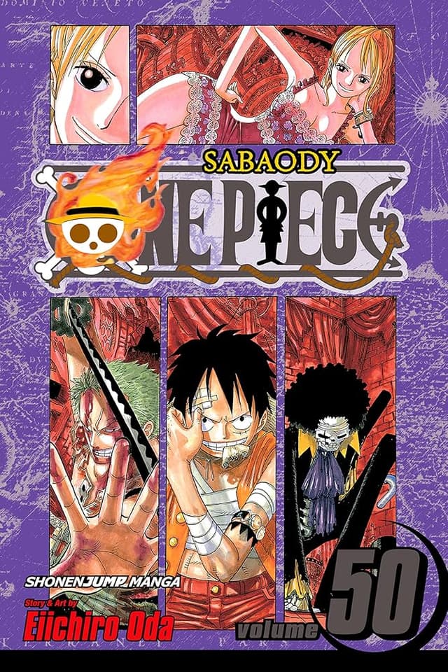 כריכת ONE PIECE כרך 50