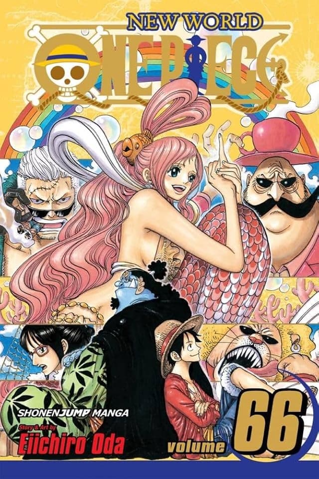 כריכת ONE PIECE כרך 66