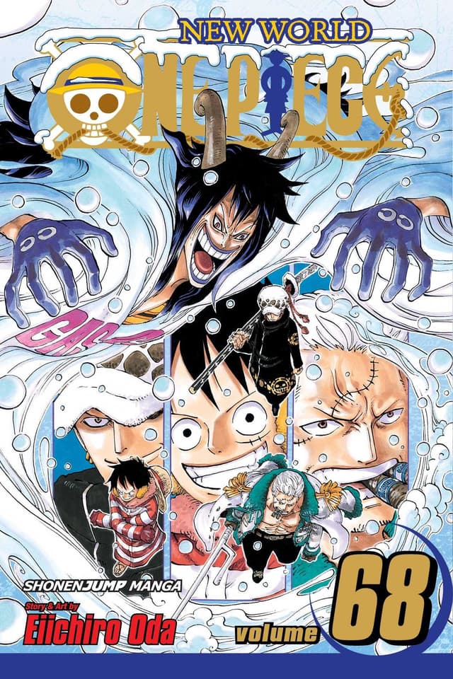 כריכת ONE PIECE כרך 68