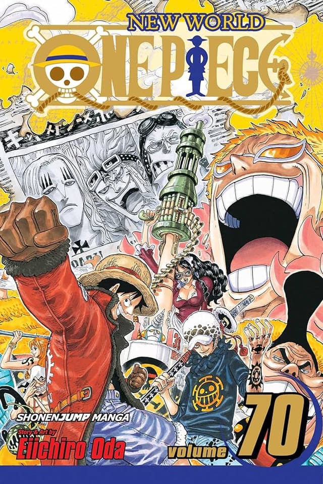 כריכת ONE PIECE כרך 70