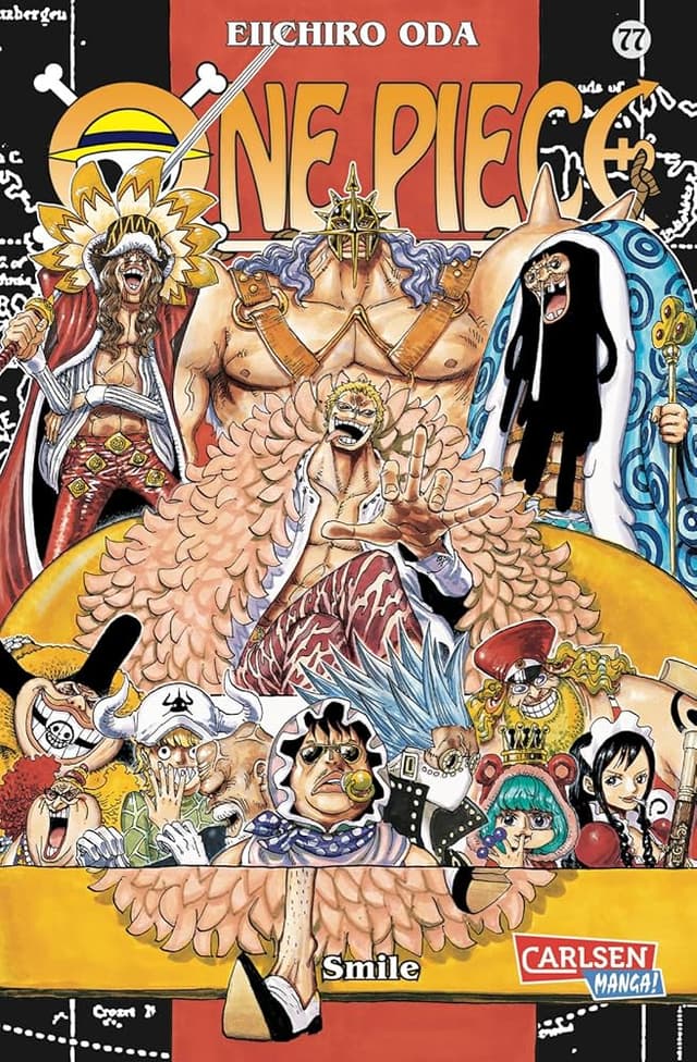 כריכת ONE PIECE כרך 77