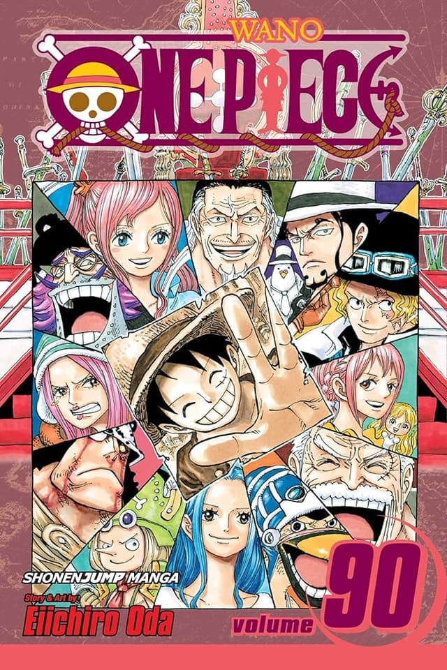 כריכת ONE PIECE כרך 90