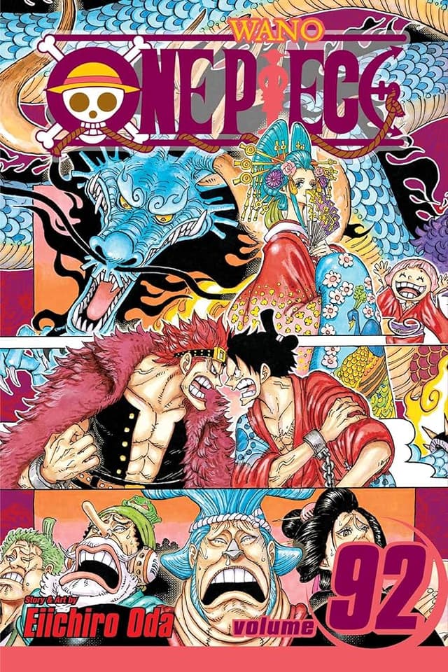 כריכת ONE PIECE כרך 92