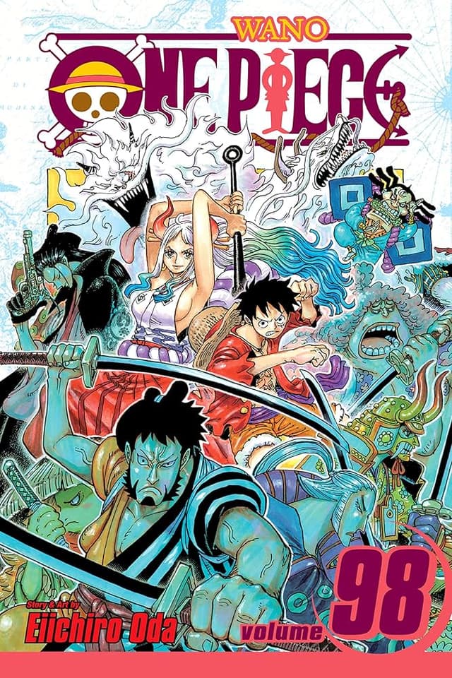כריכת ONE PIECE כרך 98