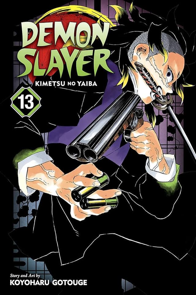 כריכת DEMON SLAYER כרך 13