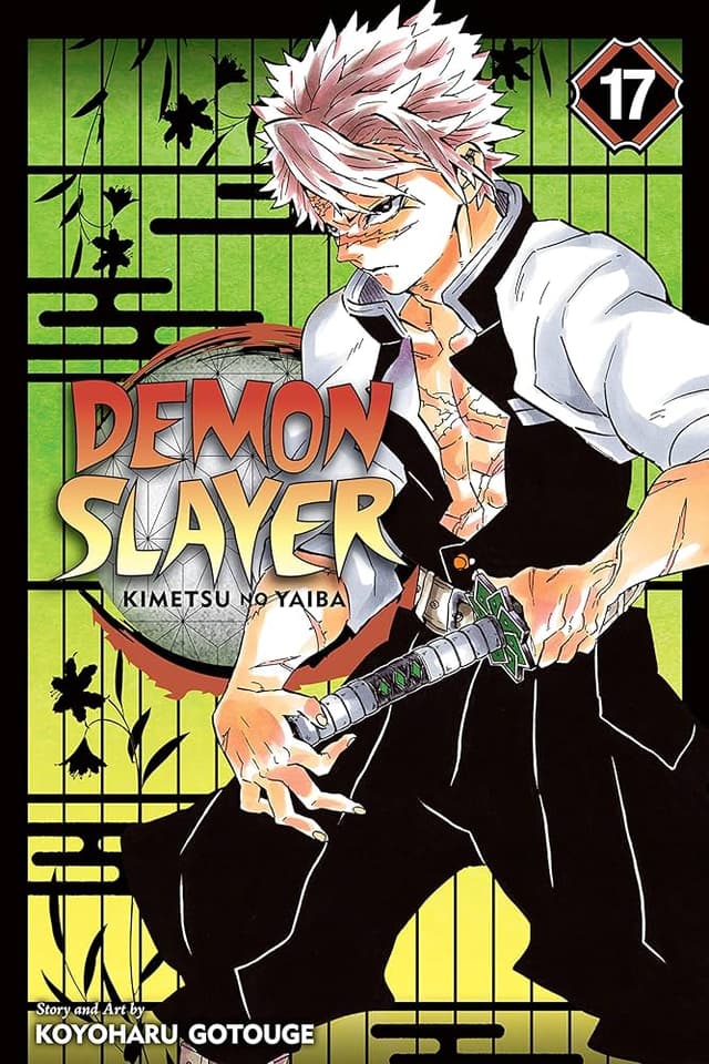 כריכת DEMON SLAYER כרך 17