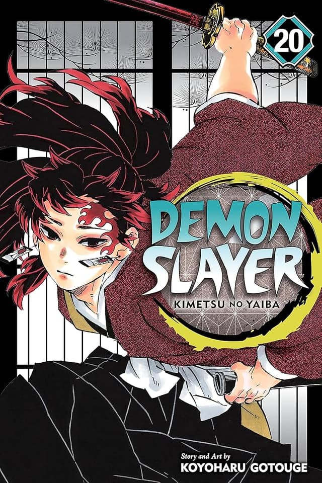כריכת DEMON SLAYER כרך 20