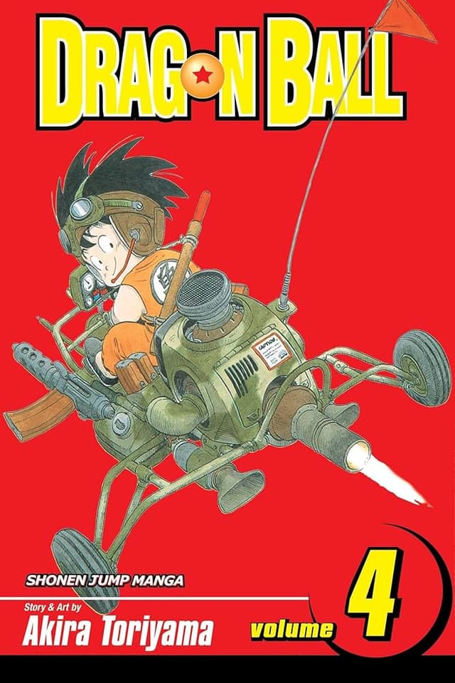 DRAGON BALL Vol. 4 cover