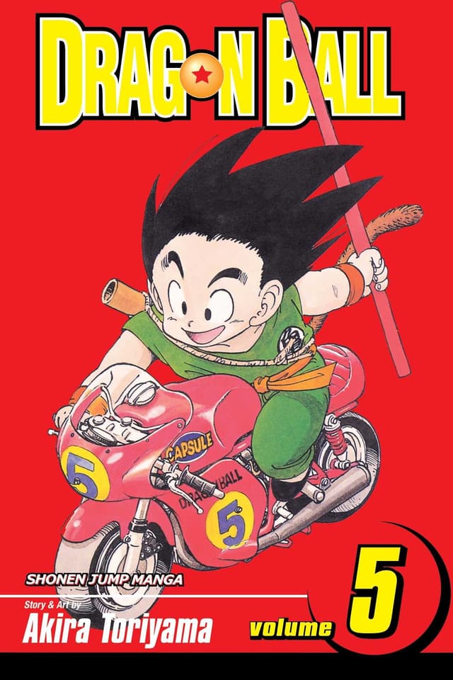 DRAGON BALL Vol. 5 cover