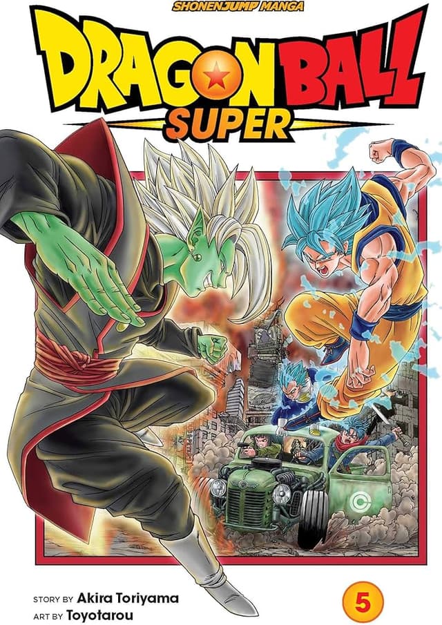 DRAGON BALL SUPER Vol. 5 cover