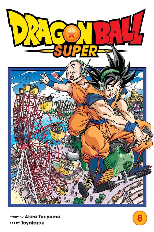 DRAGON BALL SUPER Vol. 8 cover