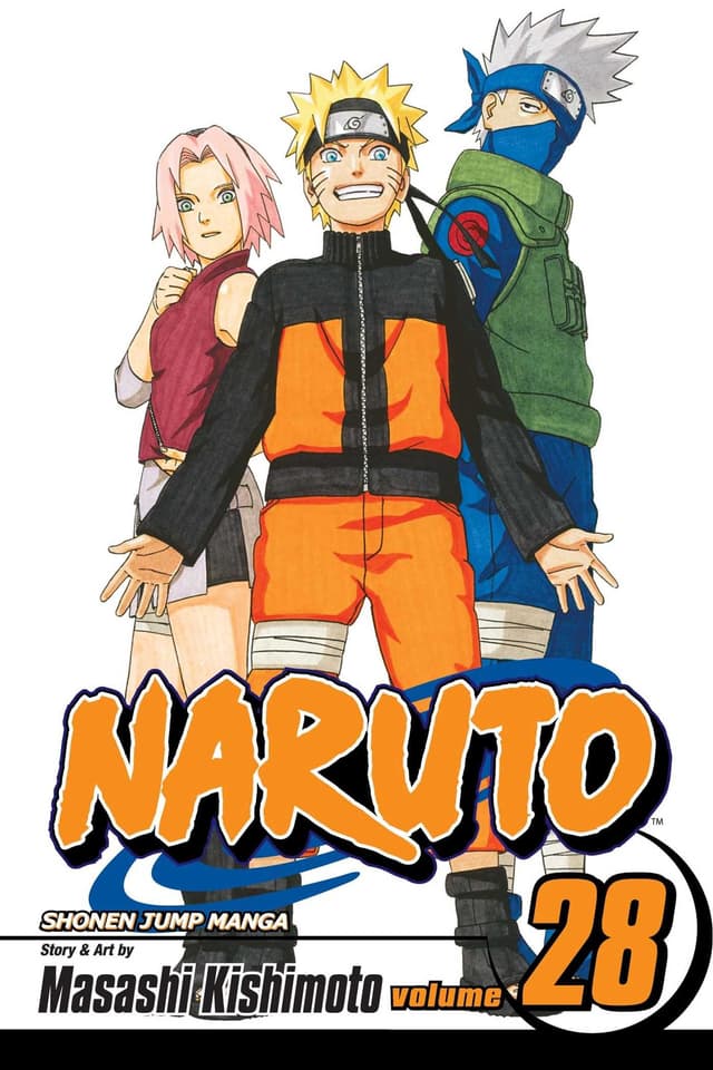 NARUTO Vol. 28 cover