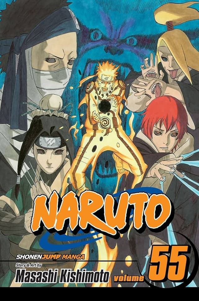 NARUTO Vol. 55 cover