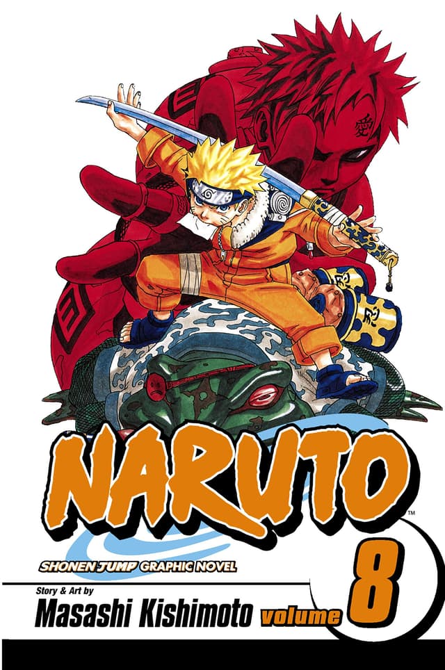 NARUTO Vol. 8 cover