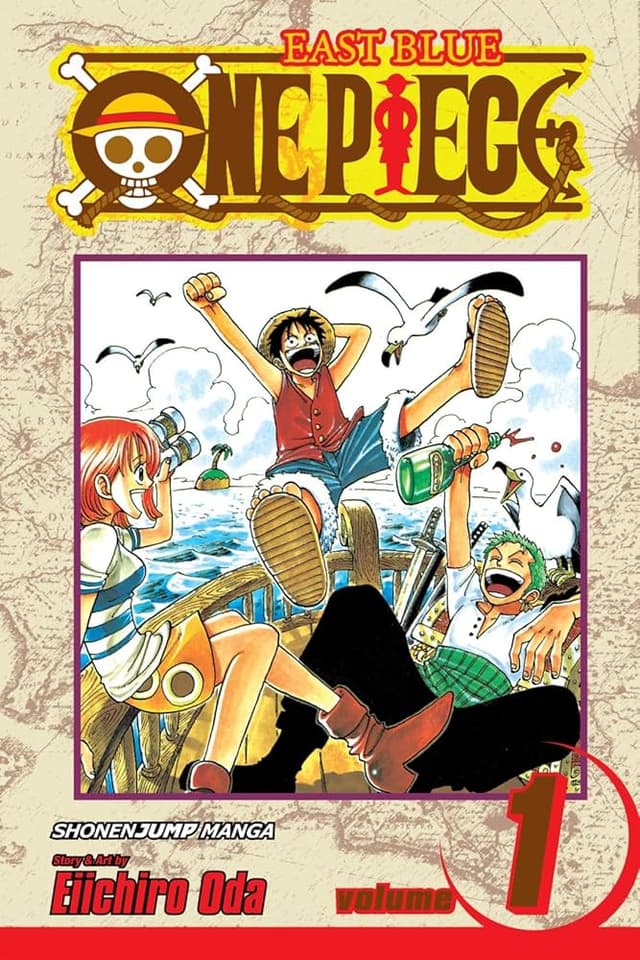 כריכת ONE PIECE כרך 1