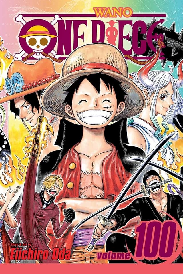 כריכת ONE PIECE כרך 100