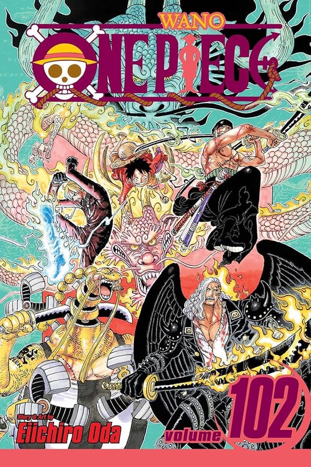 כריכת ONE PIECE כרך 102