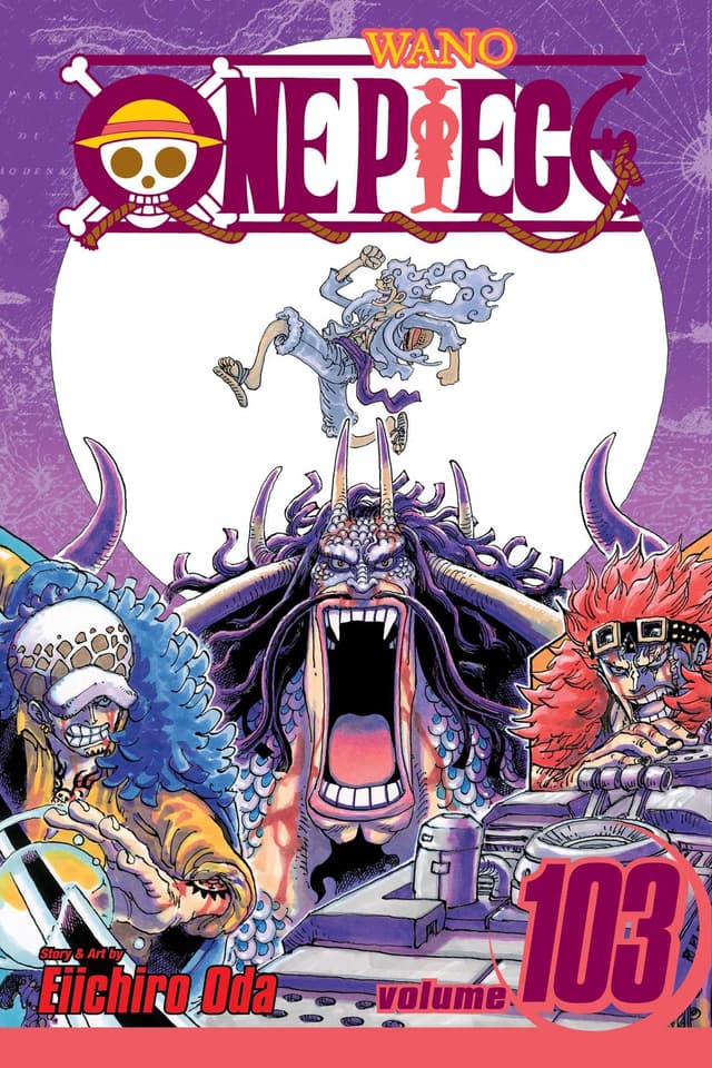 כריכת ONE PIECE כרך 103