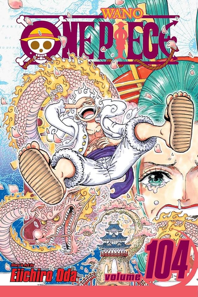 כריכת ONE PIECE כרך 104