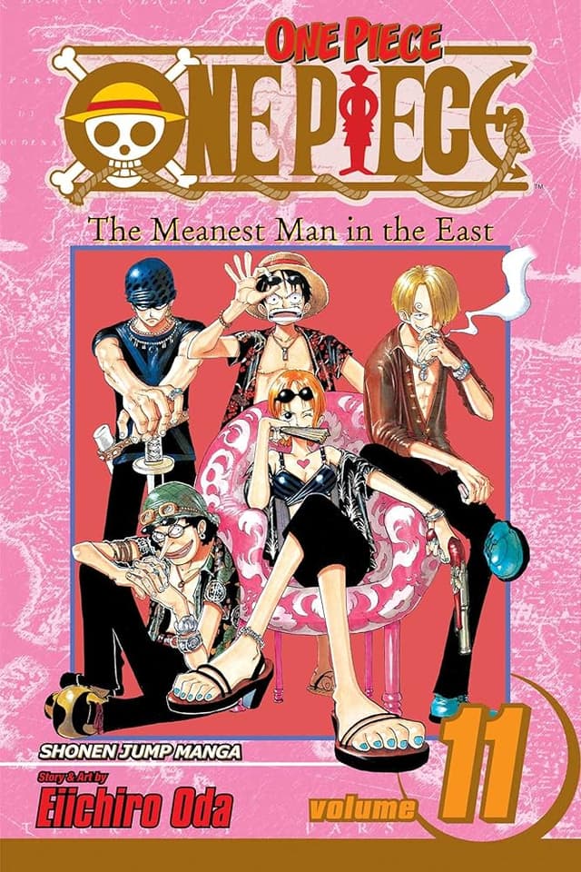 כריכת ONE PIECE כרך 11