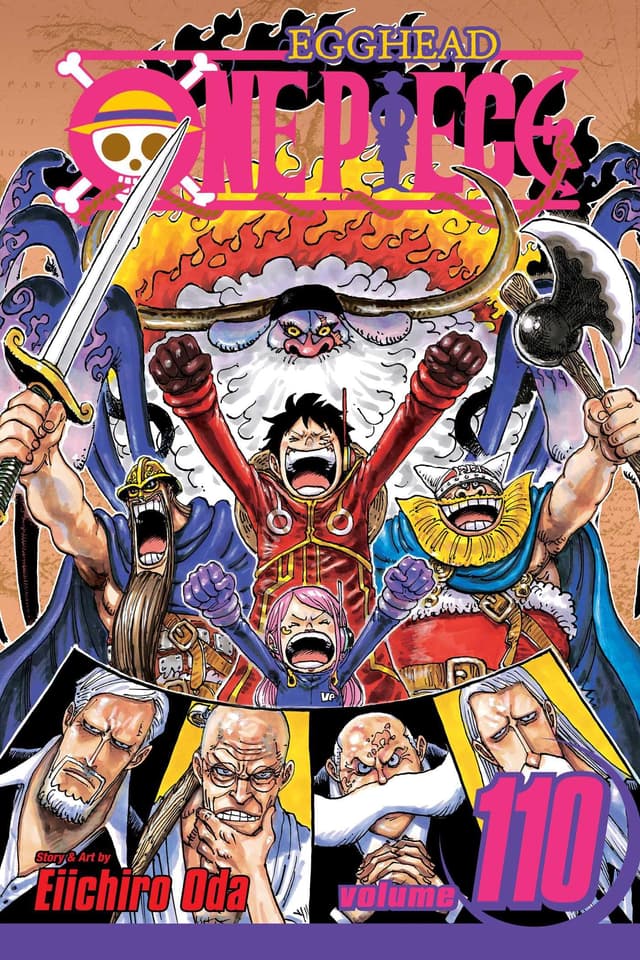 כריכת ONE PIECE כרך 110