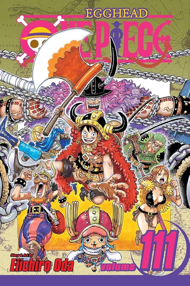 כריכת ONE PIECE כרך 111