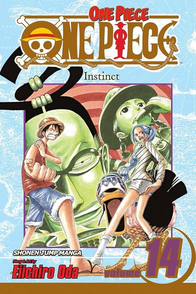כריכת ONE PIECE כרך 14