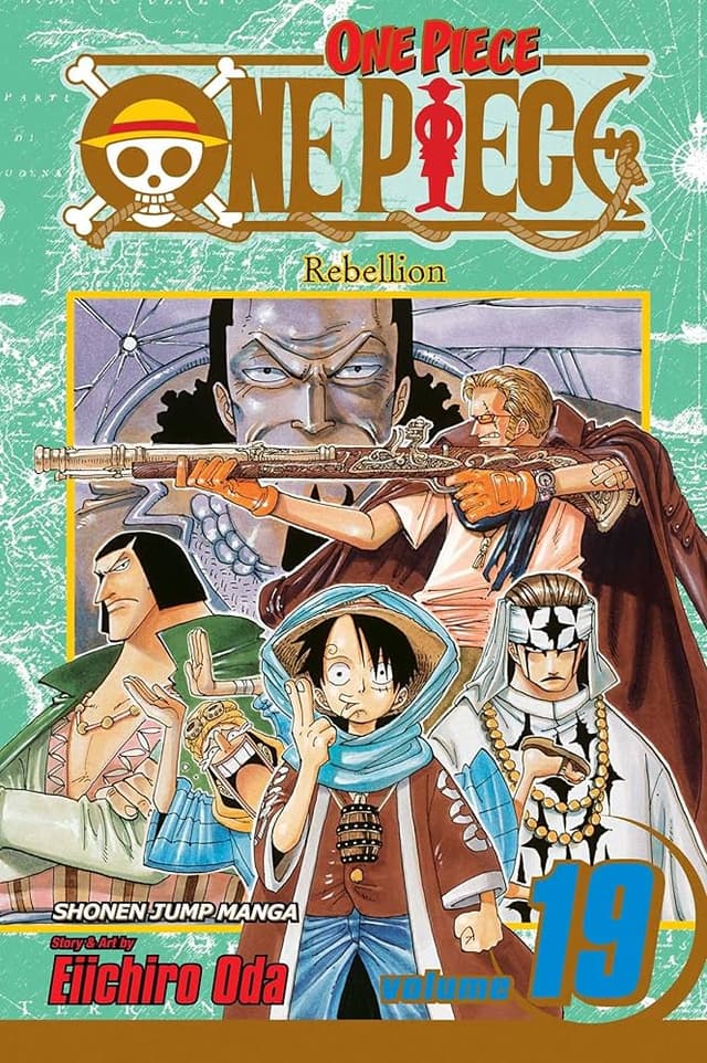 כריכת ONE PIECE כרך 19