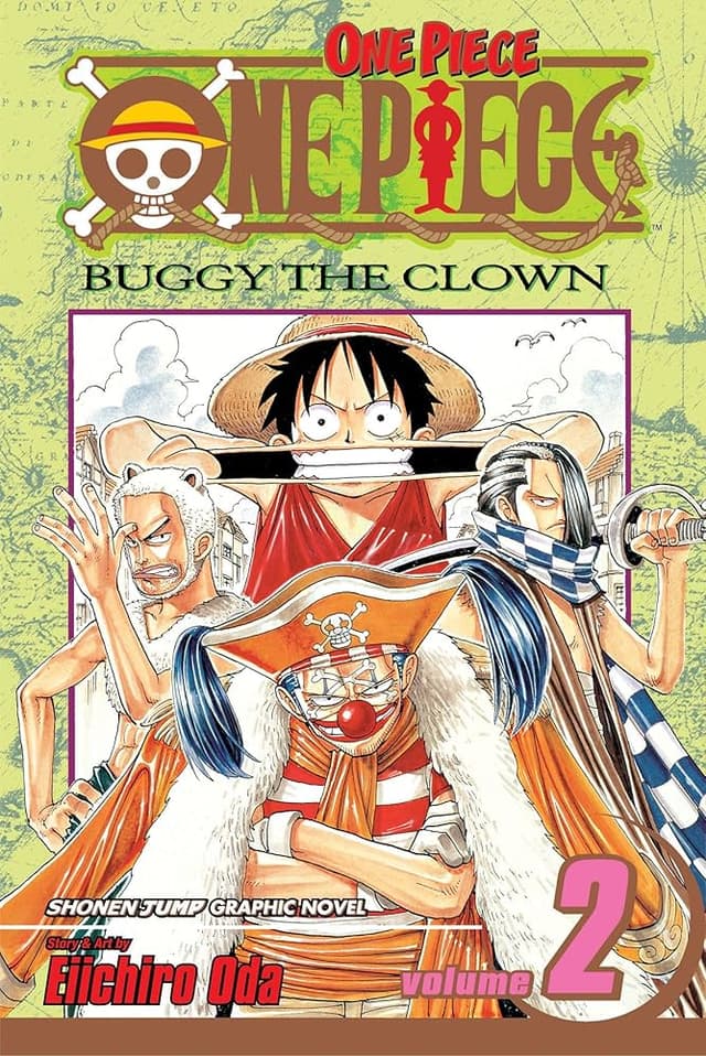 כריכת ONE PIECE כרך 2
