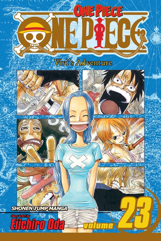 כריכת ONE PIECE כרך 23