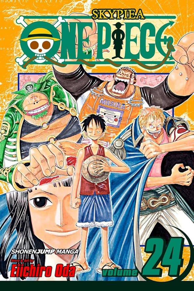 כריכת ONE PIECE כרך 24