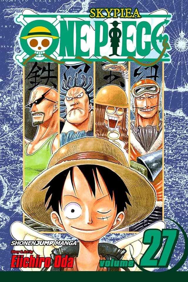 כריכת ONE PIECE כרך 27